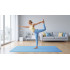 Gimnastikos kilimėlis jogai, pilatesui ir fitnesui Rebel Active, mėlynas, RBA-3159, 200x90 cm, 1 cm