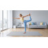 Gimnastikos kilimėlis jogai, pilatesui ir fitnesui, pilkas, Rebel Active RBA-3159 200x90 cm, 1 cm