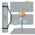 Gimnastikos kilimėlis jogai, pilatesui ir fitnesui, pilkas, Rebel Active RBA-3159 200x90 cm, 1 cm