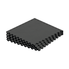 Apsauginis dėlionės tipo kilimėlis treniruokliams ir treniruotėms Rebel Active RBA-3153, 60 x 60 cm, 4 vnt.