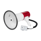 Nešiojamasis ruporinis megafonas su sirena, 25 W, Megafon DH-09