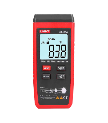 Infraraudonųjų spindulių temperatūros matuoklis Uni-T UT306A