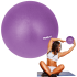 Mini gimnastikos kamuolys pilatesui ir reabilitacijai, violetinis, Rebel Active, 25 cm