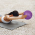 Mini gimnastikos kamuolys pilatesui ir reabilitacijai, violetinis, Rebel Active, 25 cm