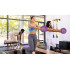 Mini gimnastikos kamuolys pilatesui ir reabilitacijai, violetinis, Rebel Active, 25 cm