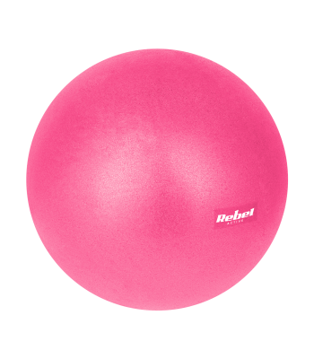 Mini gimnastikos kamuolys pilatesui ir reabilitacijai, rožinis, Rebel Active, 25 cm