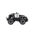 Nuotoliniu būdu valdomas mini automobilis REBEL POLICE, 137x81x87 mm