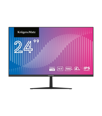 Kompiuterio monitorius su garsiakalbiais Kruger&Matz, 24" 100Hz