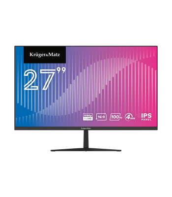 Monitorius su garsiakalbiais Kruger&Matz 27" 100Hz