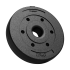 Bituminių svorio diskų rinkinys olimpinėms štangoms, REBEL ACTIVE, 2 x 7,5 kg, 51 mm