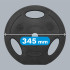 Bituminiai svarmenų diskai su rankenomis Rebel Active RB-2123, 2 x 10 kg, 31 mm
