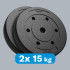 Bituminiai svoriai Rebel Active, 2 x 15 kg, anga 31 mm
