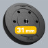 Bituminiai svoriai Rebel Active, 2 x 15 kg, anga 31 mm