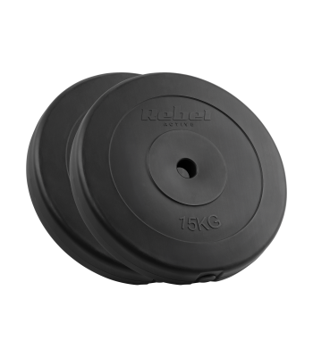 Bituminiai svorio diskai Rebel Active RB-2118, 2 x 15 kg, 31 mm