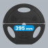 Bituminių svorių rinkinys su rankenomis Rebel Active, 2 x 15 kg, 31 mm