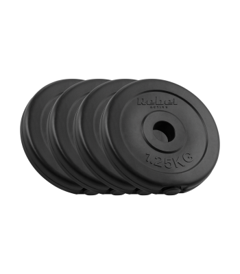 Bituminių svorių rinkinys Rebel Active, 4 x 1,25 kg, 31 mm, RB-2114