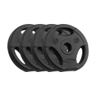 Bituminių svorių diskų rinkinys Rebel Active, 4 x 1,25 kg, 31 mm