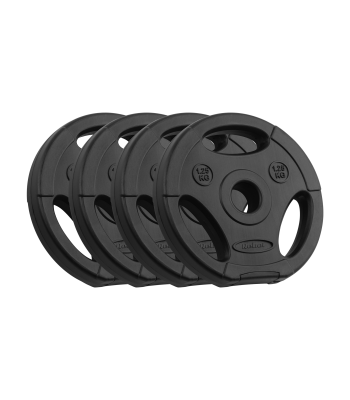 Bituminių svorių diskų rinkinys Rebel Active, 4 x 1,25 kg, 31 mm