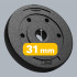 Bituminių svorių rinkinys Rebel Active, 4 x 2,5 kg, 31 mm