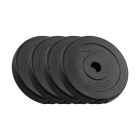 Bituminių svorio diskų rinkinys Rebel Active, 4 × 2,5 kg, 31 mm, RB-2115