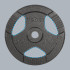 Olimpinis ketinis svorio diskas su rankenomis Rebel Active, 25 kg, 51 mm