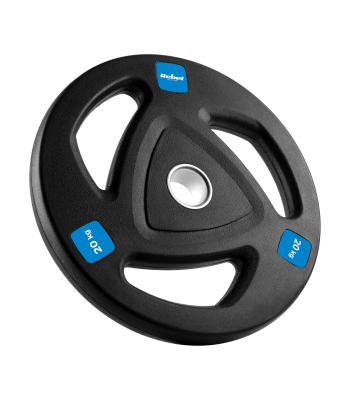 Gumuotas olimpinis ketaus svoris Rebel Active, 20 kg, 51 mm