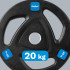 Gumuotas olimpinis ketaus svoris Rebel Active, 20 kg, 51 mm