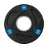 Gumuotų ketaus olimpinių svorių rinkinys Rebel Active, RB-2113, 30 kg, 51 mm