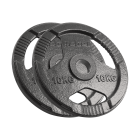 Ketaus olimpinių svorių plokščių rinkinys Rebel Active RBA-2143, 2 x 10 kg, 51 mm