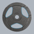 Ketaus olimpinių svorių plokščių rinkinys Rebel Active RBA-2143, 2 x 10 kg, 51 mm