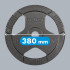 Olimpiniai ketaus svoriai su rankenomis Rebel Active, 2 x 15 kg, 51 mm