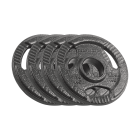 Olimpiniai ketaus svoriai su rankenomis, Rebel Active, 4 x 1,25 kg, 51 mm, RBA-2143