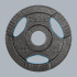 Olimpiniai ketaus svoriai su rankenomis Rebel Active RBA-2143, 4 x 2,5 kg, anga 51 mm
