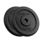 Ketaus svorio diskų komplektas Rebel Active, 2 x 10 kg, 31 mm, RBA-2129