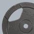 Ketaus svorių diskų rinkinys su rankenomis REBEL ACTIVE RBA-2135, 2 x 10 kg, 31 mm