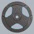 Ketaus svorių rinkinys su rankenomis REBEL ACTIVE RBA-2136 2x15kg, 31mm