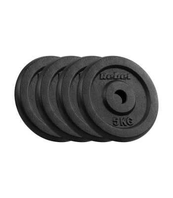 Ketaus svorio diskų komplektas Rebel Active RBA-2128, 4 x 5 kg, 31 mm
