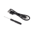 Išorinis aliuminis SSD disko dėklas Rebel, M.2, USB Type-C 3.0