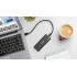 Išorinis aliuminis SSD disko dėklas Rebel, M.2, USB Type-C 3.0