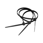 Kabelių sąvaržos Cabletech, juodos, 50 vnt., 4,8 mm x 30 cm