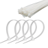 Kabelių dirželiai Cabletech, balti, 50 vnt., 4,8 mm x 35 cm