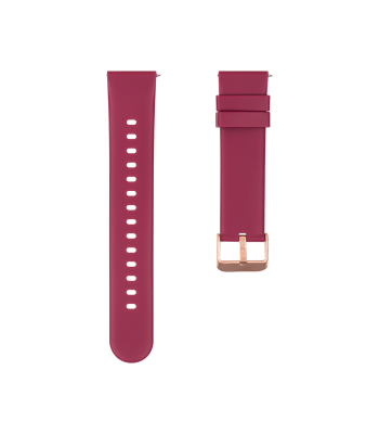 Rožinis išmaniojo laikrodžio dirželis, 22 mm, 87 mm / 130 mm, Kieslect L11 Pro