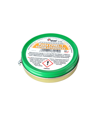 Litavimo pasta ir fliusas CYNEL-1 40g