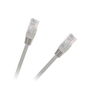 Patchcord UTP 8c kabelis, kištukas–kištukas, CCA, 1.5m