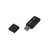 USB atmintinė GOODRAM, juoda, UME3, USB 3.2, 128GB