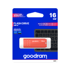 USB atmintinė GOODRAM, oranžinė, 16GB, UME3