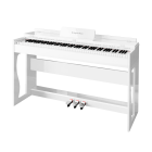 Skaitmeninis pianinas Kruger&Matz, baltas blizgus, KMDP-135