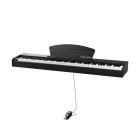 Skaitmeninis pianinas, matinės juodos spalvos, Kruger&Matz KMDP-45