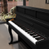 Skaitmeninis pianinas Kruger&Matz juodas matinis KMDP-755