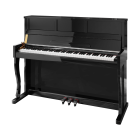 Skaitmeninis pianinas Kruger&Matz, juodos blizgios spalvos, KMDP-755